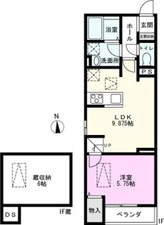willows神明【1階】の間取り