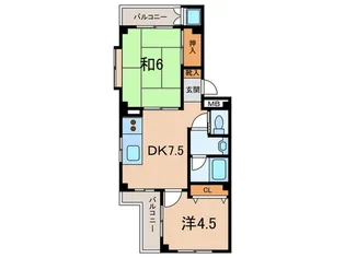 サニ-ハイツ【2階】の間取り