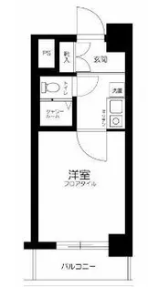 東京都目黒区五本木2【マンション】の間取り