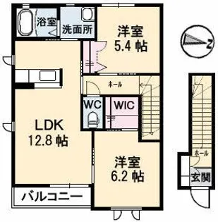 ミューズ【2階】の間取り