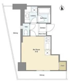 東京都渋谷区代々木5【マンション】の間取り