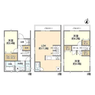 埼玉県さいたま市桜区山久保1【一戸建】の間取り