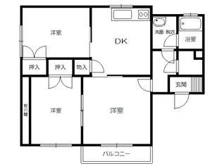 ベストライフ【2階】の間取り