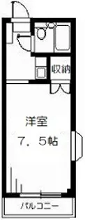 東京都世田谷区北烏山6【マンション】の間取り