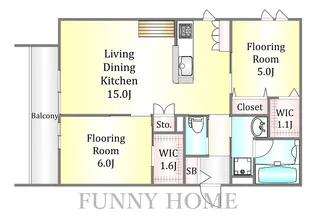 (仮称)大崎4丁目メゾン【2階】の間取り