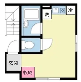 Duet 上野【2階】の間取り