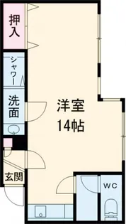 ハイツヒロIII【1階】の間取り