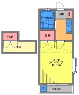 メゾン・ド・アミ【2階】の間取り