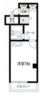 ダイアパレス北千住第2【9階】の間取り