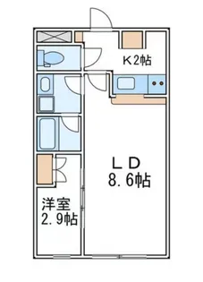 Primal Shin-koenji【2階】の間取り