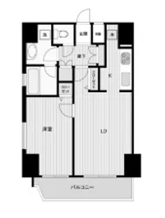 東京都台東区三筋2【マンション】の間取り