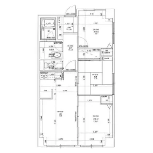 東京都足立区西新井2【マンション】の間取り