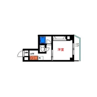 メゾンツカサ【3階】の間取り