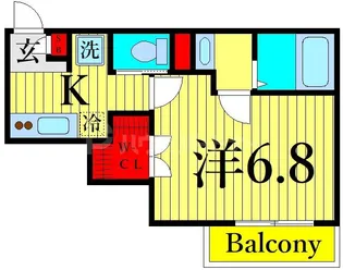 ブライト・タカ【3階】の間取り
