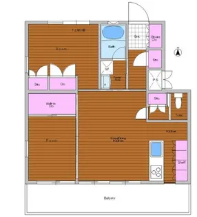 PLATEAU(プラトー)【3階】の間取り