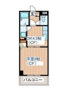 サンビレッジ【1階】の間取り