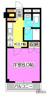 パークヒルズ新所沢【1階】の間取り