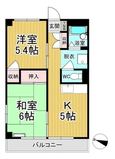 カヌマヒルズ【3階】の間取り