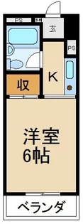 リカレントドゥエリング香里園【1階】の間取り