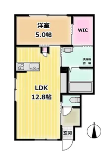仮)インテグラル櫛川【1階】の間取り