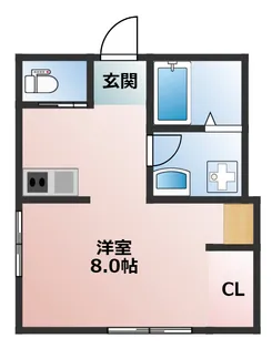 Casa Blanca【1階】の間取り