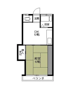 狛江荘【2階】の間取り