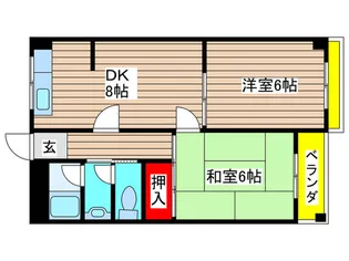 アリス一つ山【3階】の間取り