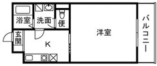 LEGEND(レジェンド)【3階】の間取り