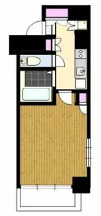 スカイコート日本橋浜町第3【2階】の間取り