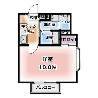 GS貮番館【1階】の間取り