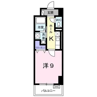 エスペランサ八日町【11階】の間取り