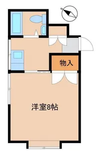 バードモアハイツ【2階】の間取り