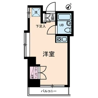 ダイヤモンドレジデンス南大塚【5階】の間取り