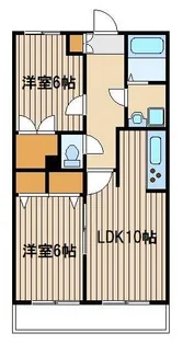 エマーレ板橋四葉【1階】の間取り