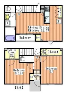 メゾンミヤジマ【2階】の間取り
