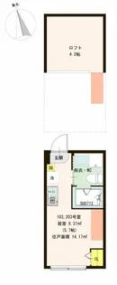 ルカセレーノ【1階】の間取り