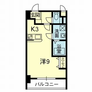 EMYU新町【8階】の間取り