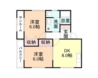 コンフォート・アネックス【2階】の間取り