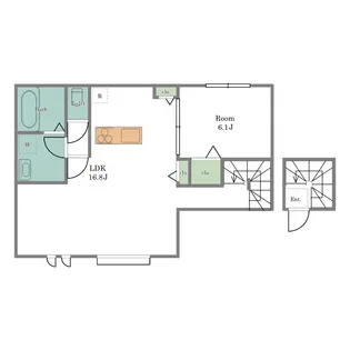 エルシオン狛江【2階】の間取り