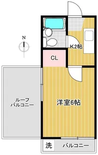 リッツハイツ【3階】の間取り