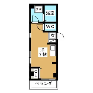ラウール日吉【3階】の間取り