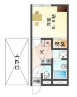 アベニュー高町【2階】の間取り