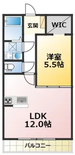 Jouer リベラル(ジュールリベラル)【2階】の間取り