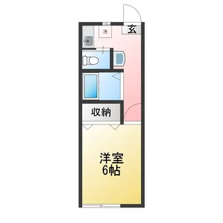 さくらハイツ【2階】の間取り