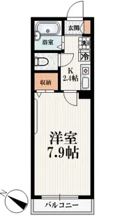 メゾン・オラシオン【2階】の間取り