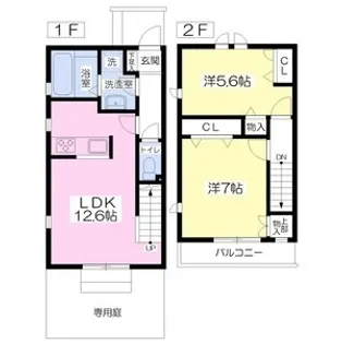 アンタレスABの間取り