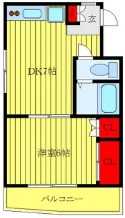TOP田端第1【3階】の間取り