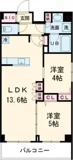 アーバンパーク船堀II【1階】の間取り