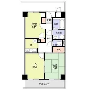 バリュー藪【3階】の間取り