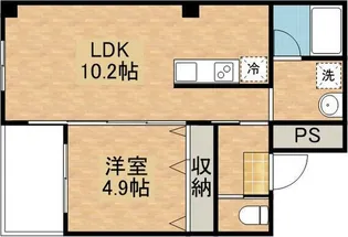 イーストパークマンション【3階】の間取り